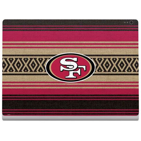 NFL San Francisco 49ers Trailblazer Surface Book 2 13.5in Skin