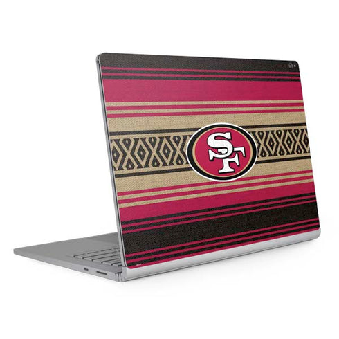 NFL San Francisco 49ers Trailblazer Surface Book 2 15in Skin