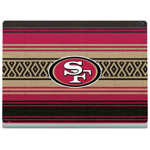 NFL San Francisco 49ers Trailblazer Surface Book 2 15in Skin