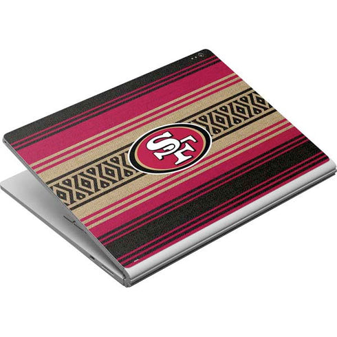 NFL San Francisco 49ers Trailblazer Surface Book Skin