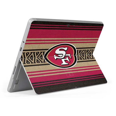 NFL San Francisco 49ers Trailblazer Surface Go Skin
