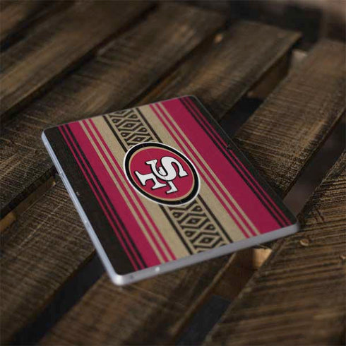 NFL San Francisco 49ers Trailblazer Surface Go Skin