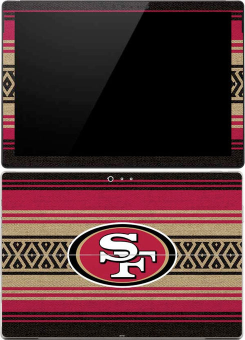 NFL San Francisco 49ers Trailblazer Surface Pro (2017) Skin