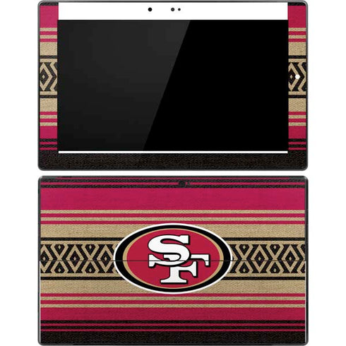 NFL San Francisco 49ers Trailblazer Surface Pro Tablet Skin