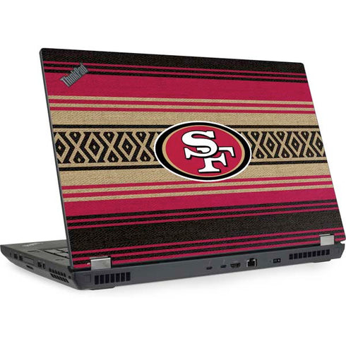 NFL San Francisco 49ers Trailblazer Lenovo ThinkPad Skin