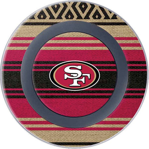 NFL San Francisco 49ers Trailblazer Wireless Charger Skin