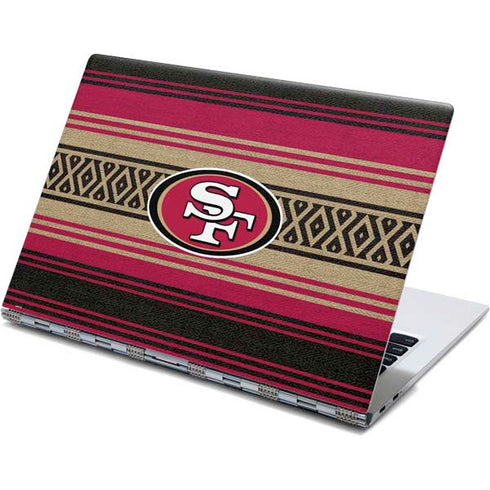 NFL San Francisco 49ers Trailblazer Yoga 910 2-in-1 14in Touch-Screen Skin