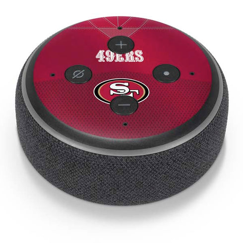 NFL San Francisco 49ers Team Jersey Amazon Echo Dot Skin