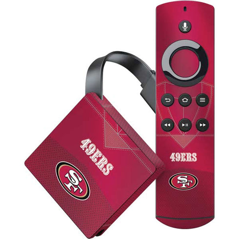 NFL San Francisco 49ers Team Jersey Amazon Fire TV Skin