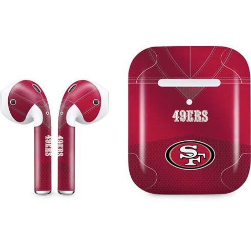 NFL San Francisco 49ers Team Jersey Apple AirPods 2 Skin