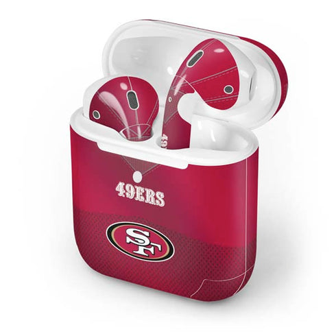 NFL San Francisco 49ers Team Jersey Apple AirPods 2 Skin