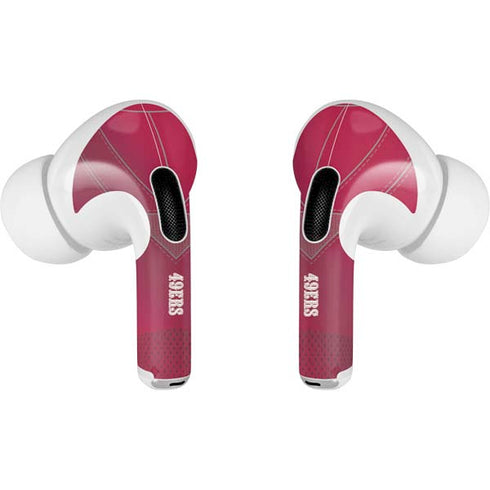 NFL San Francisco 49ers Team Jersey Apple AirPods Pro Skin