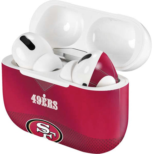 NFL San Francisco 49ers Team Jersey Apple AirPods Pro Skin