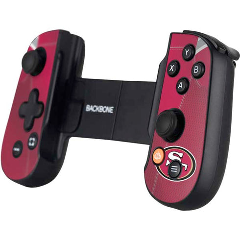 NFL San Francisco 49ers Team Jersey Backbone One for iPhone Game Controller Skin