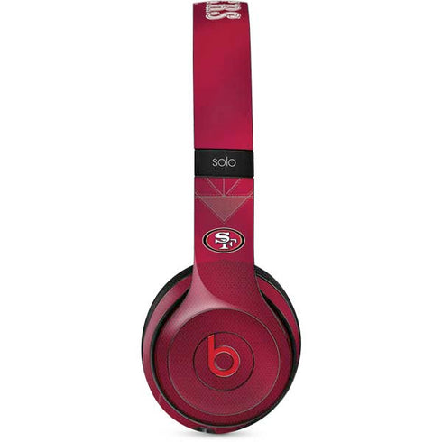 NFL San Francisco 49ers Team Jersey Beats Solo 2 Wireless Skin