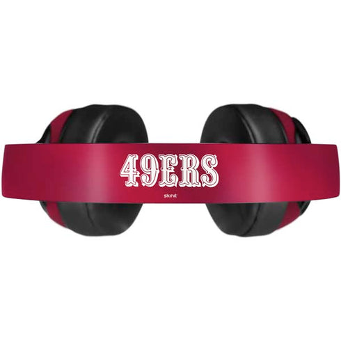 NFL San Francisco 49ers Team Jersey Beats Solo Pro Skin