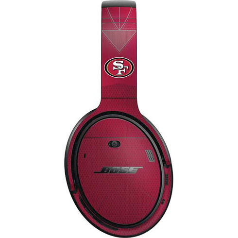NFL San Francisco 49ers Team Jersey Bose QuietComfort 35 Headphones Skin