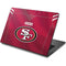 NFL San Francisco 49ers Team Jersey Dell Chromebook Skin