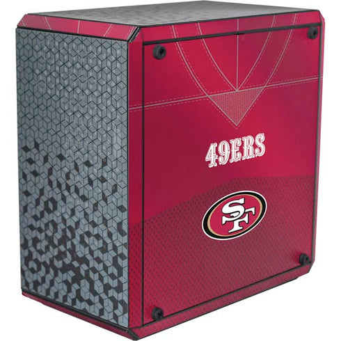 NFL San Francisco 49ers Team Jersey Cooler Master MasterBox Q300L Mini Tower Skin