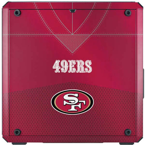 NFL San Francisco 49ers Team Jersey Cooler Master MasterBox Q300L Mini Tower Skin