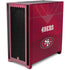 NFL San Francisco 49ers Team Jersey Corsair 4000D Tempered Glass Mid-Tower ATX Case Skin