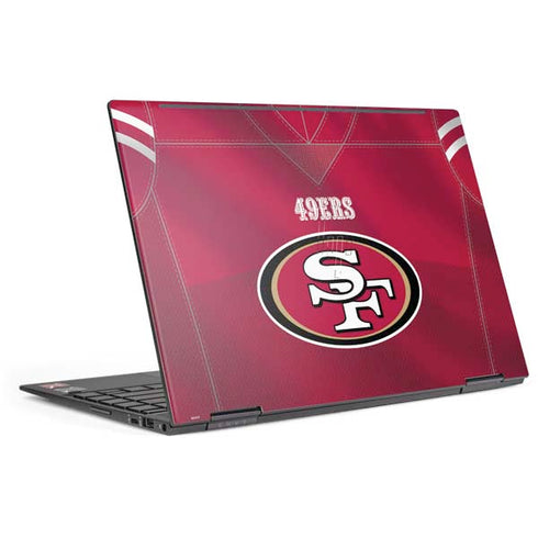 NFL San Francisco 49ers Team Jersey HP Envy Skin
