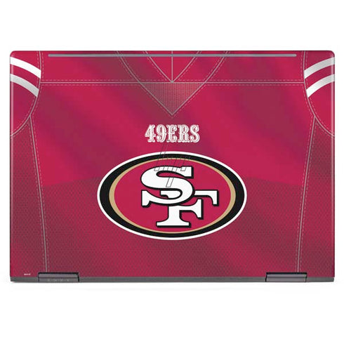NFL San Francisco 49ers Team Jersey HP Envy Skin