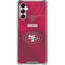 NFL San Francisco 49ers Team Jersey Galaxy A14 5G Clear Case