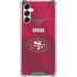 NFL San Francisco 49ers Team Jersey Galaxy A14 5G Clear Case