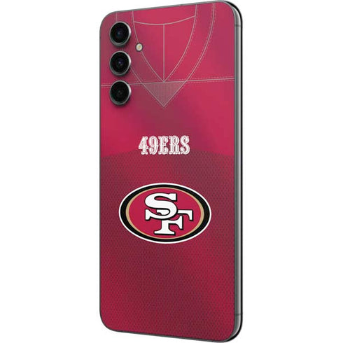 NFL San Francisco 49ers Team Jersey Galaxy A14 5G Skin