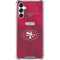 NFL San Francisco 49ers Team Jersey Galaxy A15 5G Clear Case