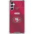 NFL San Francisco 49ers Team Jersey Galaxy A15 5G Clear Case