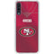 NFL San Francisco 49ers Team Jersey Galaxy A50 Clear Case