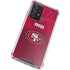 NFL San Francisco 49ers Team Jersey Galaxy A52 5G Clear Case