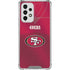 NFL San Francisco 49ers Team Jersey Galaxy A53 5G Clear Case