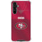 NFL San Francisco 49ers Team Jersey Galaxy A54 5G Clear Case