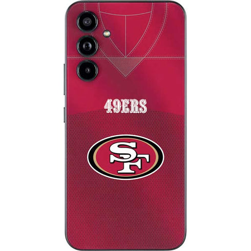 NFL San Francisco 49ers Team Jersey Galaxy A54 5G Skin