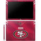 NFL San Francisco 49ers Team Jersey Galaxy Book 12in Skin