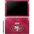 NFL San Francisco 49ers Team Jersey Galaxy Book 12in Skin