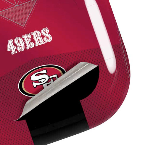 NFL San Francisco 49ers Team Jersey Galaxy Buds Pro Skin