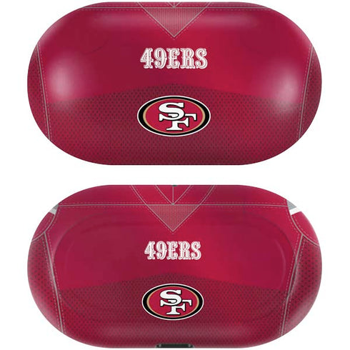 NFL San Francisco 49ers Team Jersey Galaxy Buds Skin