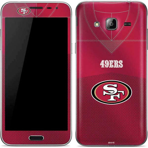 NFL San Francisco 49ers Team Jersey Galaxy J3 Skin