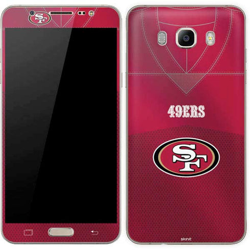NFL San Francisco 49ers Team Jersey Galaxy J7 Skin
