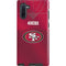 NFL San Francisco 49ers Team Jersey Galaxy Note 10 Pro Case