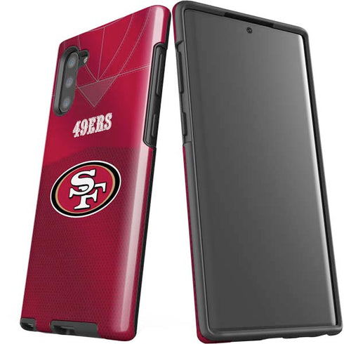 NFL San Francisco 49ers Team Jersey Galaxy Note 10 Pro Case