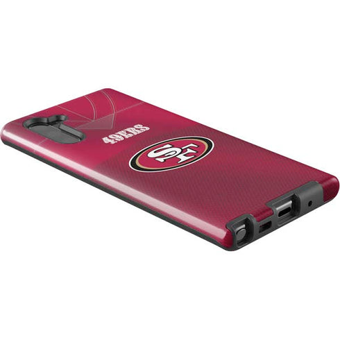NFL San Francisco 49ers Team Jersey Galaxy Note 10 Pro Case