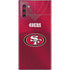 NFL San Francisco 49ers Team Jersey Galaxy Note 10 Skin