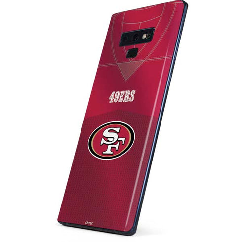 NFL San Francisco 49ers Team Jersey Galaxy Note 9 Skin