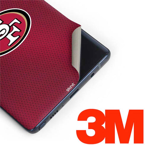 NFL San Francisco 49ers Team Jersey Galaxy Note 9 Skin