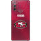NFL San Francisco 49ers Team Jersey Galaxy Note20 5G Skin